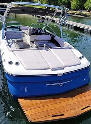 Mastercraft X45 Surf Boat available to rent at Okanagan Recreational Rentals.