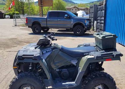 PolarisATV available to rent at Okanagan Recreational Rentals.