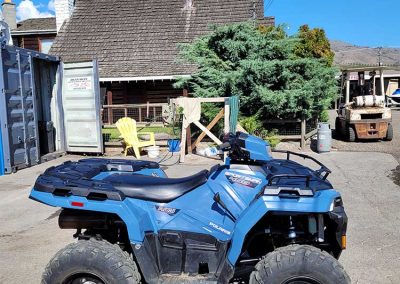PolarisATV available to rent at Okanagan Recreational Rentals.